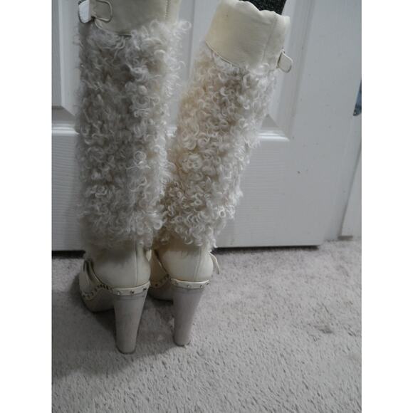 RARE!!!!  2006 STUNNING NEW Dolce & Gabbana Fur Boots! 38 - Picture 7 of 10